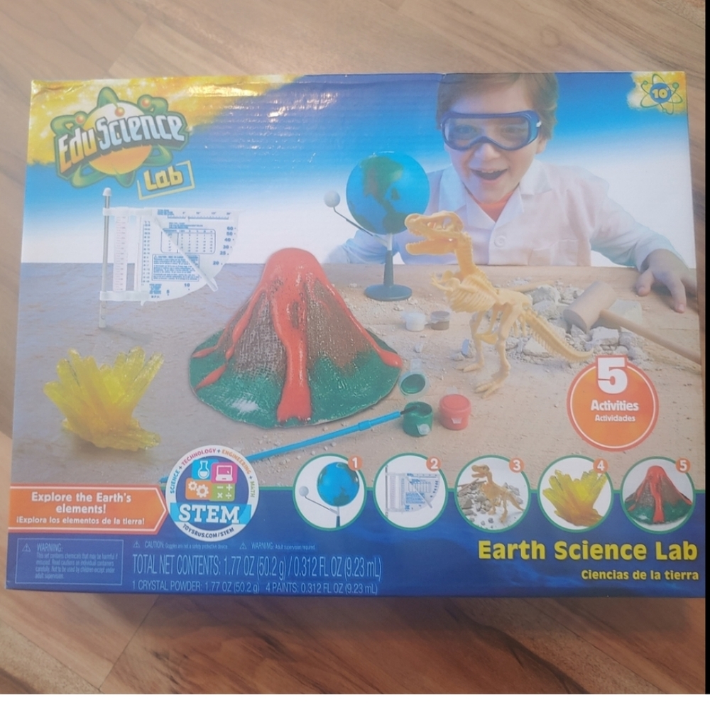 Edu Science Lab Model Experiment Volcano